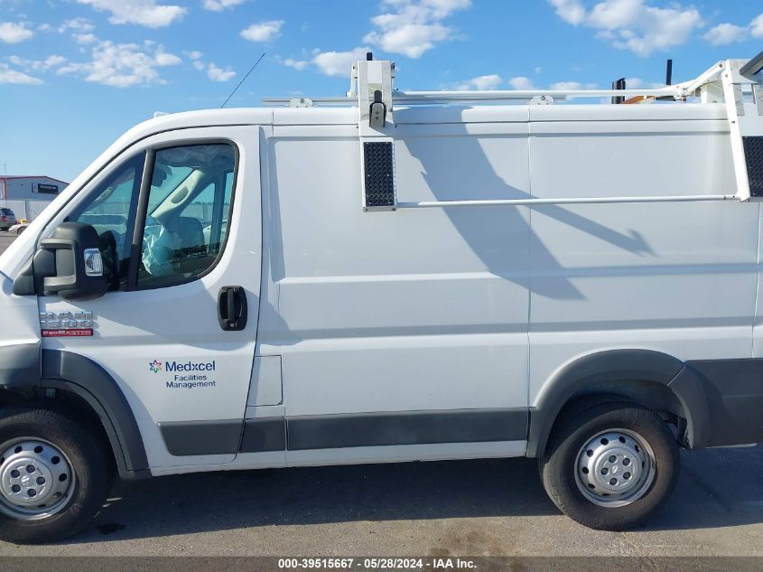 3C6TRVNGXJE128493 2018 Ram Promaster 1500 Low Roof 118 Wb