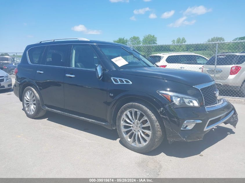 2017 Infiniti Qx80 VIN: JN8AZ2NE3H9152277 Lot: 39515674