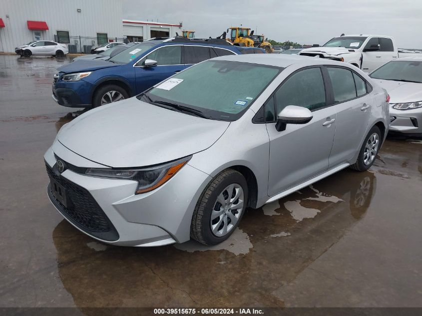 2022 TOYOTA COROLLA LE - 5YFEPMAE8NP382908