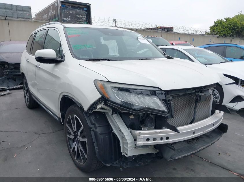 2019 Honda Pilot Touring VIN: 5FNYF5H93KB009023 Lot: 39515696