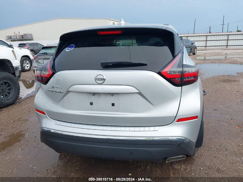 2020 Nissan Murano S Fwd VIN: 5N1AZ2AJ4LN121100 Lot: 39515716