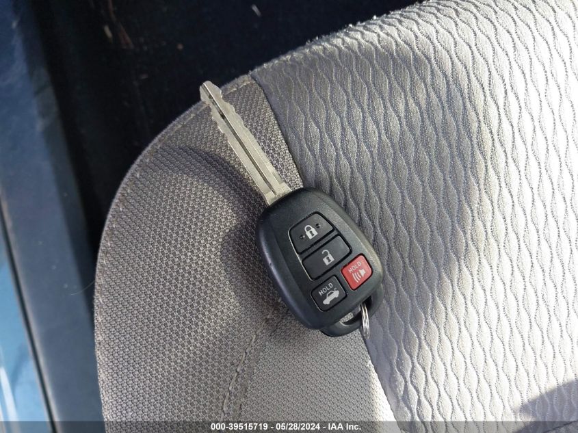 2016 Toyota Corolla Le VIN: 2T1BURHE7GC601777 Lot: 39515719