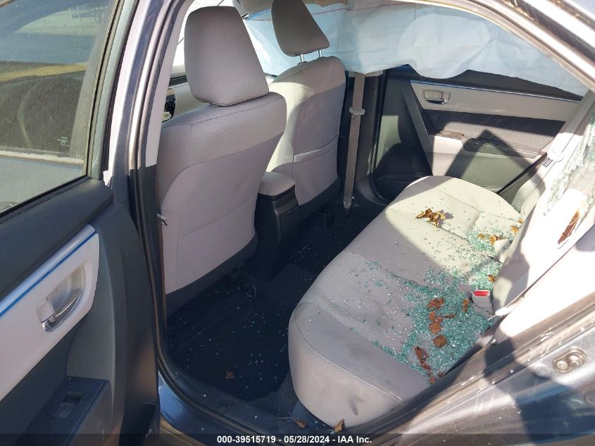 2016 Toyota Corolla Le VIN: 2T1BURHE7GC601777 Lot: 39515719