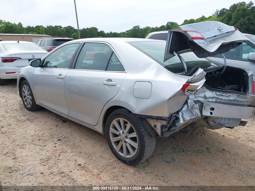 2012 Toyota Camry Xle VIN: 4T4BF1FKXCR226213 Lot: 39515720