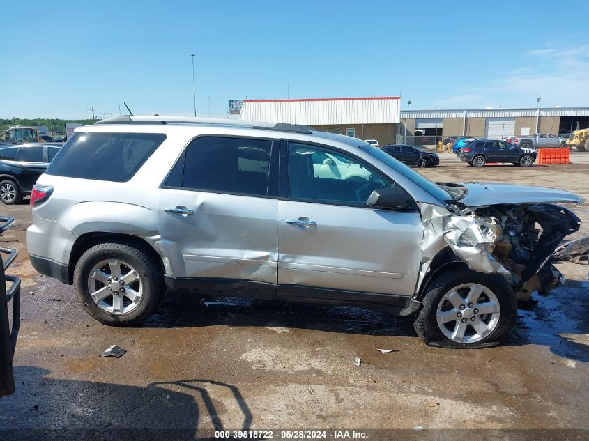 2015 GMC Acadia Sle-2 VIN: 1GKKRPKD0FJ193118 Lot: 39515722