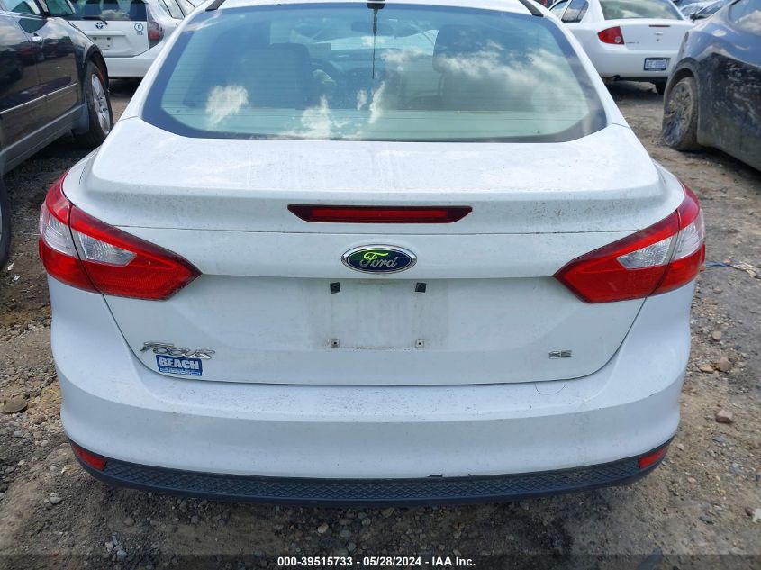 2012 Ford Focus Se VIN: 1FAHP3F2XCL186115 Lot: 39515733