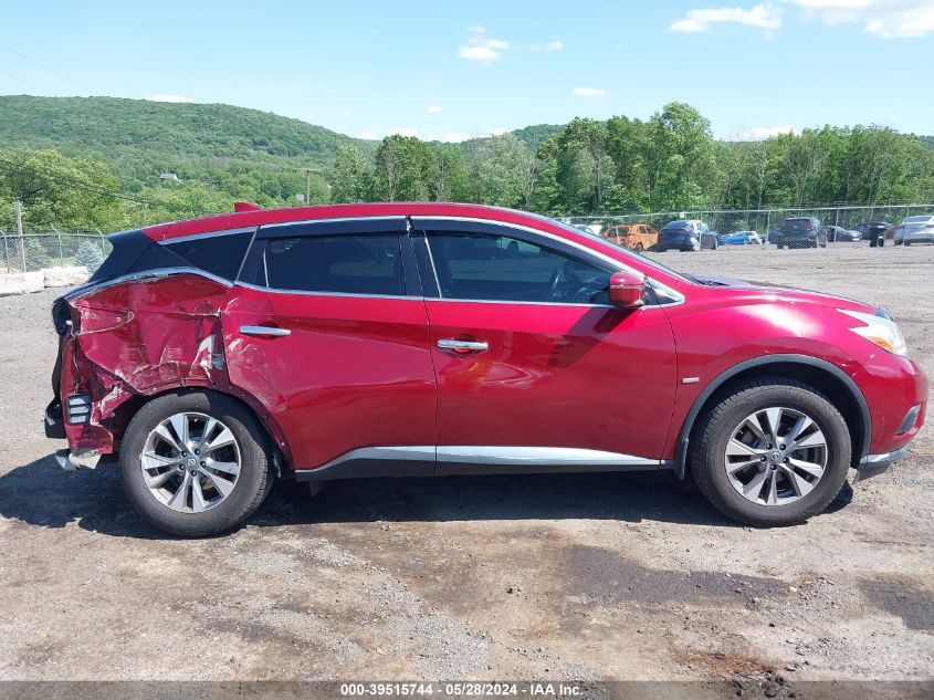 2017 Nissan Murano S VIN: 5N1AZ2MH9HN146817 Lot: 39515744