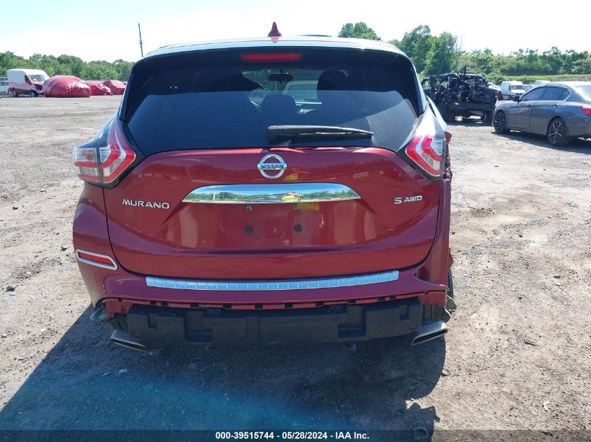 2017 Nissan Murano S VIN: 5N1AZ2MH9HN146817 Lot: 39515744