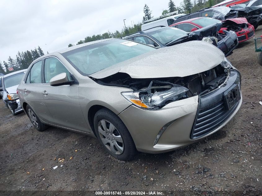 2015 Toyota Camry Le VIN: 4T4BF1FK0FR490786 Lot: 39515745