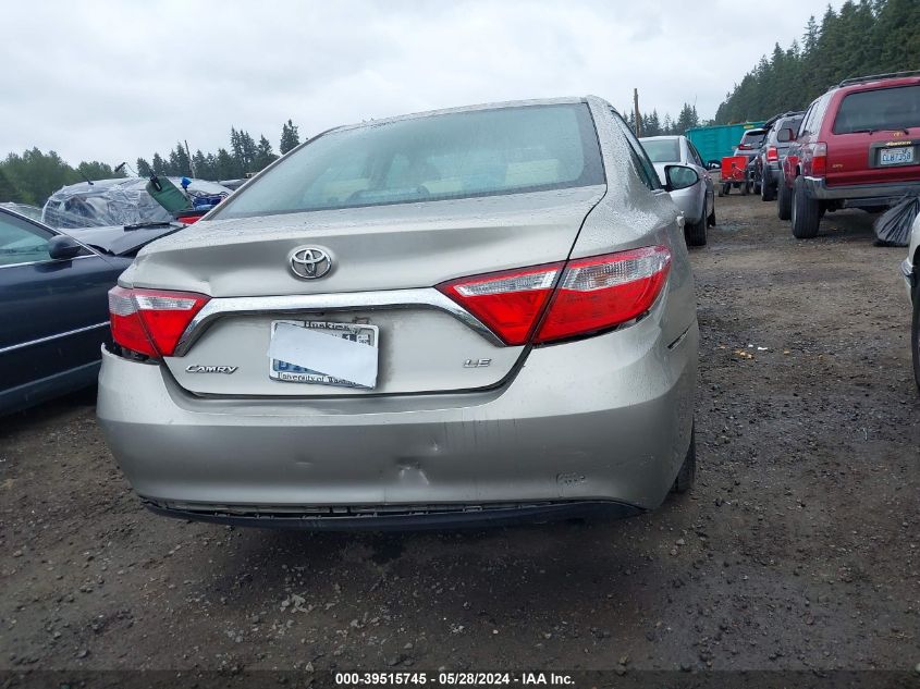 2015 Toyota Camry Le VIN: 4T4BF1FK0FR490786 Lot: 39515745