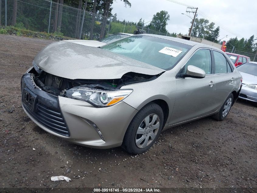 2015 Toyota Camry Le VIN: 4T4BF1FK0FR490786 Lot: 39515745