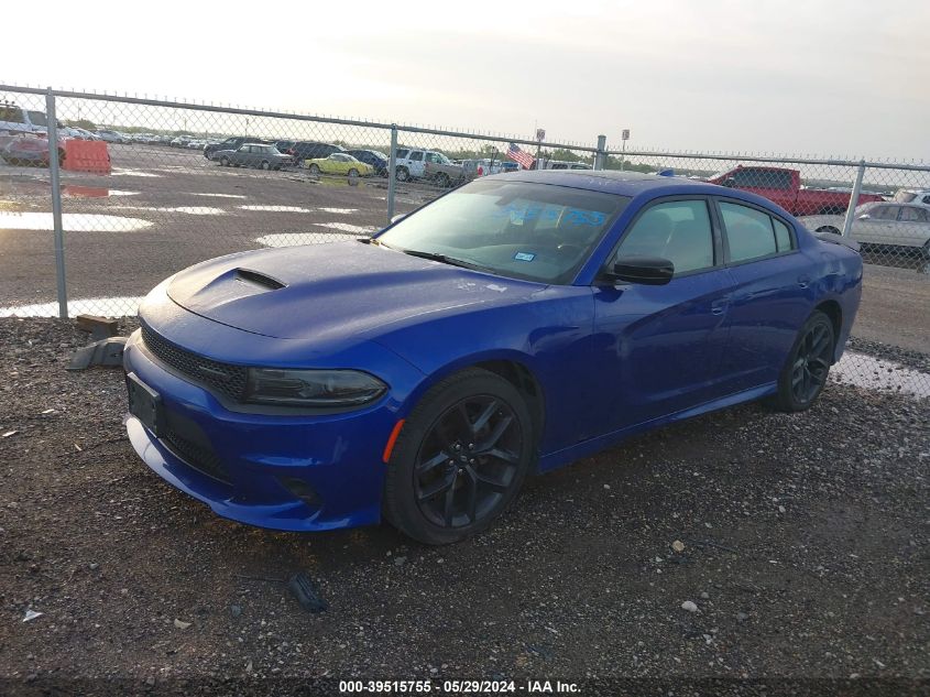 2022 Dodge Charger Gt Rwd VIN: 2C3CDXHG4NH232345 Lot: 39515755