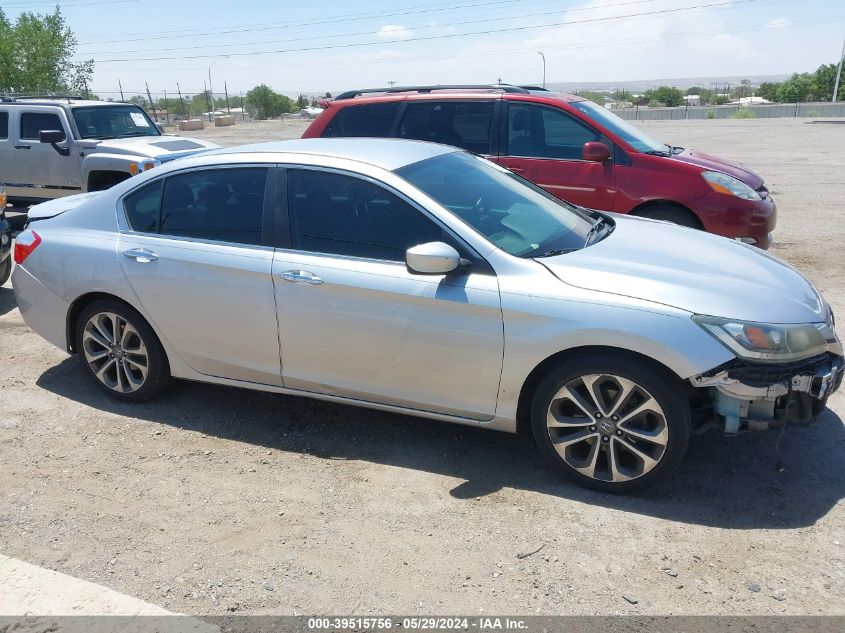 2014 Honda Accord Sport VIN: 1HGCR2F54EA109341 Lot: 39515756