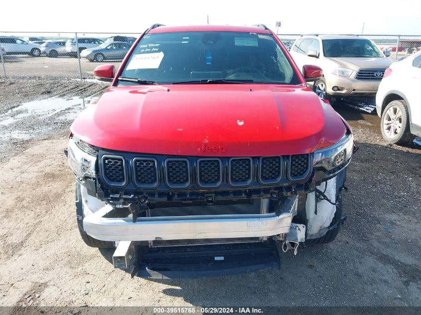 2023 Jeep Compass (Red) Edition 4X4 VIN: 3C4NJDCNXPT557707 Lot: 39515765