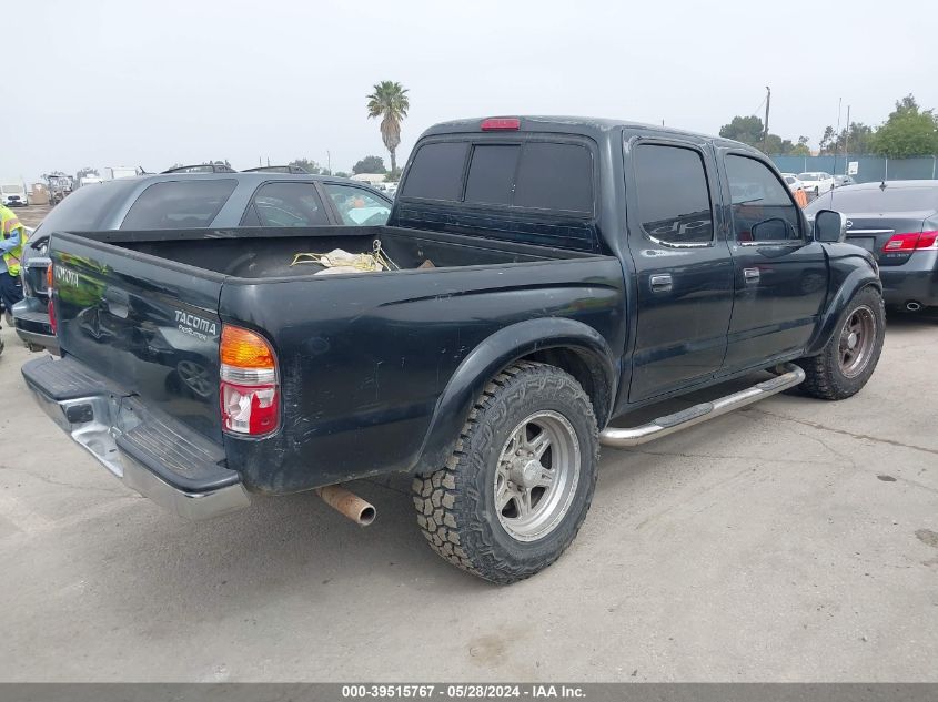 2004 Toyota Tacoma Prerunner V6 VIN: 5TEGN92N24Z400340 Lot: 39515767