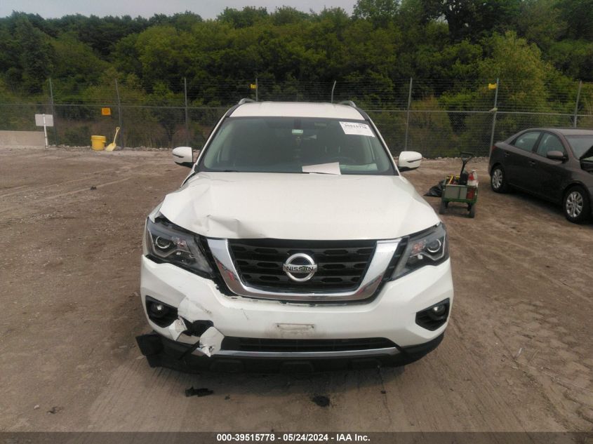 2017 Nissan Pathfinder Sv VIN: 5N1DR2MN7HC696449 Lot: 39515778