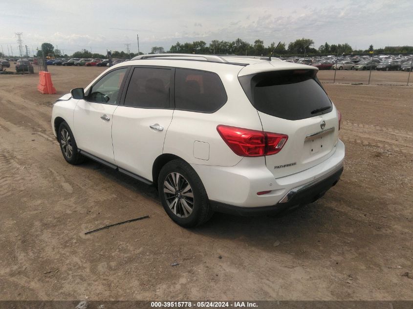 2017 Nissan Pathfinder Sv VIN: 5N1DR2MN7HC696449 Lot: 39515778