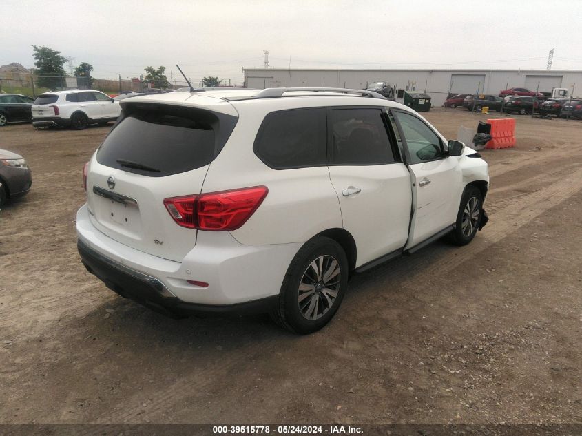 2017 Nissan Pathfinder Sv VIN: 5N1DR2MN7HC696449 Lot: 39515778