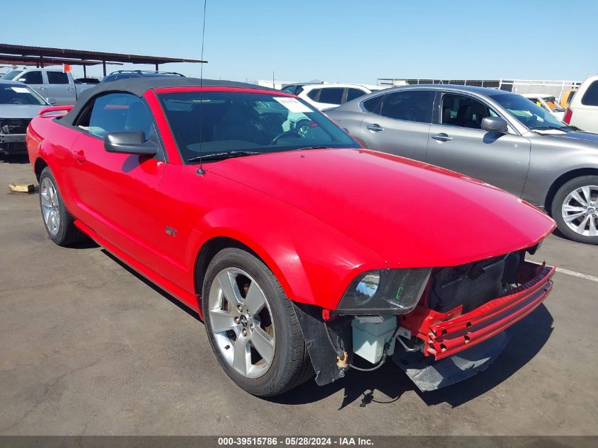 2007 Ford Mustang Gt Deluxe/Gt Premium VIN: 1ZVHT85HX75278082 Lot: 39515786