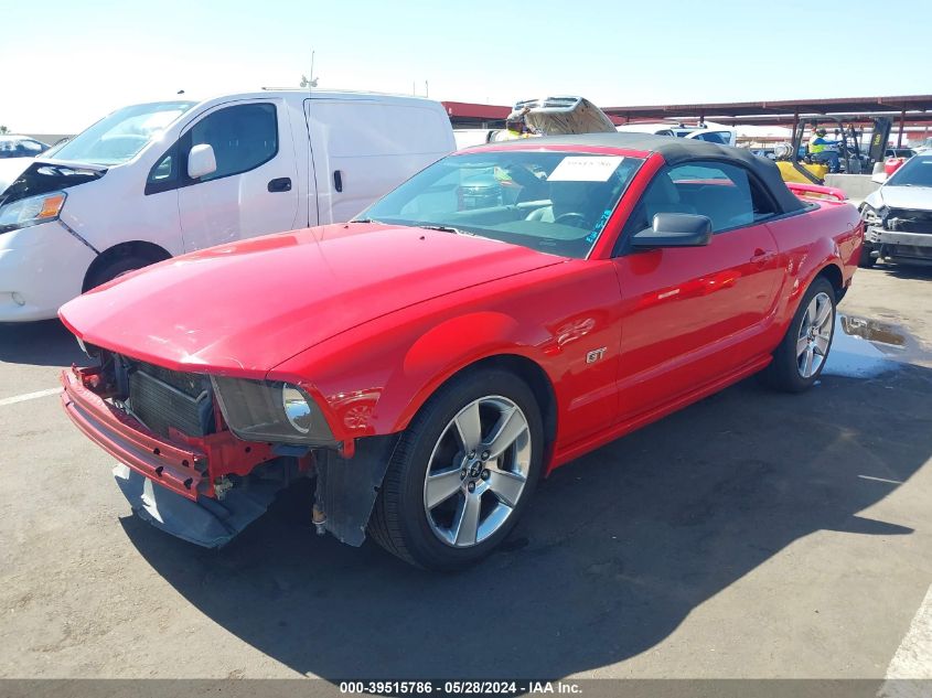 2007 Ford Mustang Gt Deluxe/Gt Premium VIN: 1ZVHT85HX75278082 Lot: 39515786