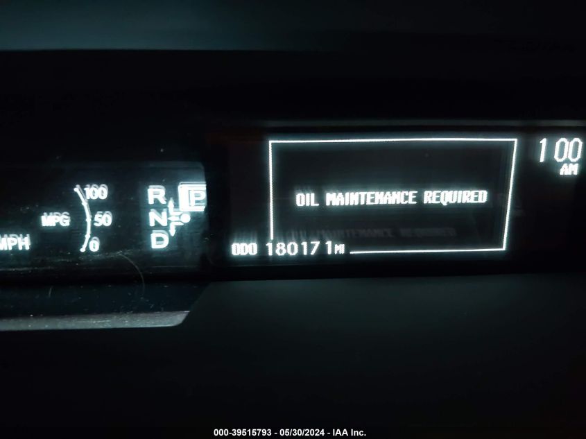 2010 Toyota Prius Ii VIN: JTDKN3DU2A5223444 Lot: 39515793