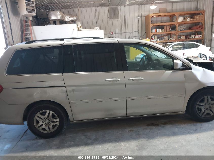 2007 Honda Odyssey Ex-L VIN: 5FNRL38747B437576 Lot: 39515795