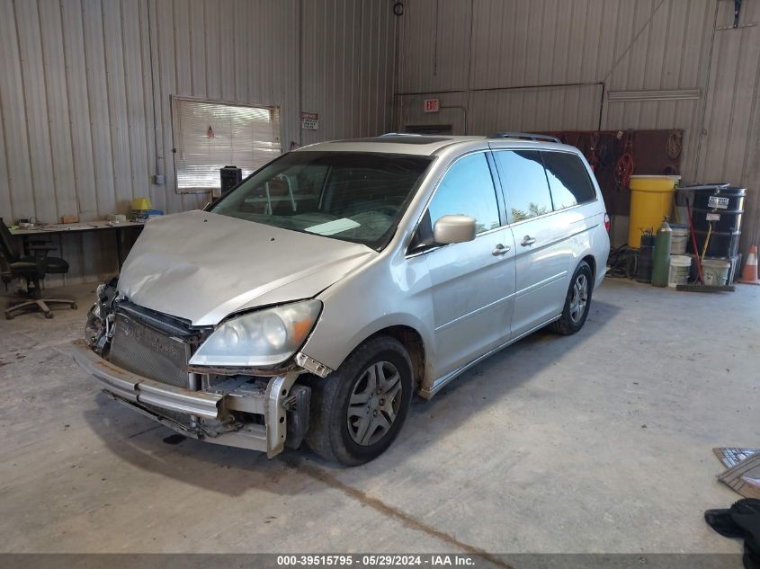 2007 Honda Odyssey Ex-L VIN: 5FNRL38747B437576 Lot: 39515795