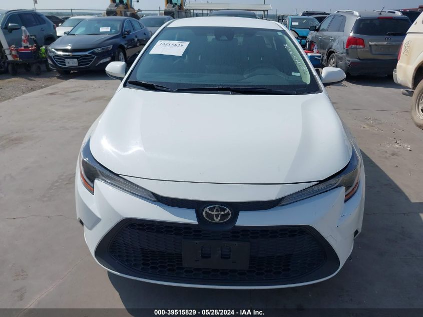 2022 Toyota Corolla Le VIN: JTDEPMAE9N3017260 Lot: 39515829