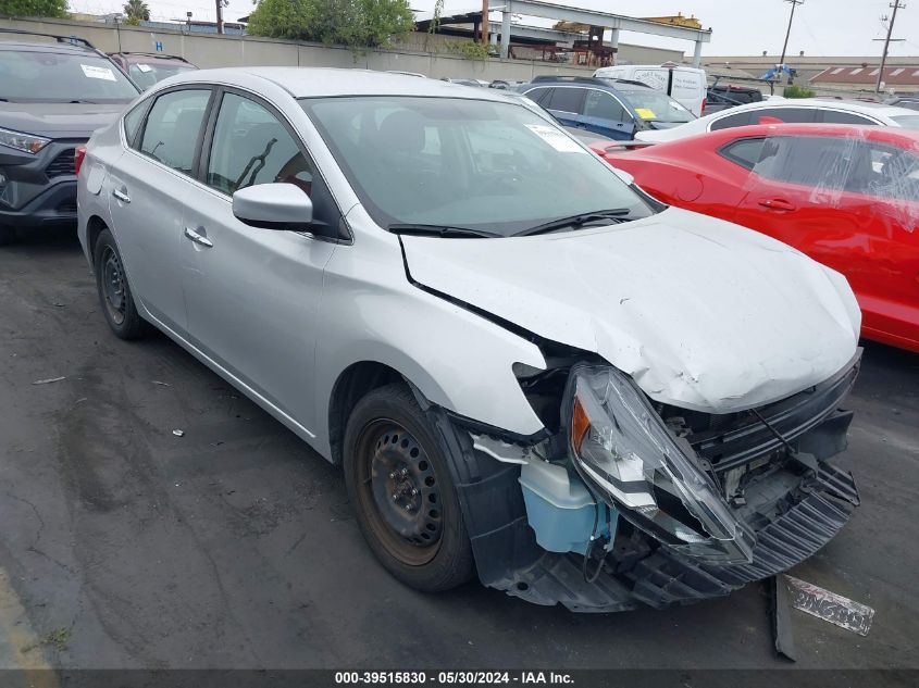 2017 Nissan Sentra Sv VIN: 3N1AB7AP8HL696191 Lot: 39515830