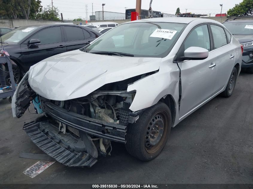 2017 Nissan Sentra Sv VIN: 3N1AB7AP8HL696191 Lot: 39515830