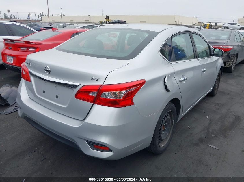 2017 Nissan Sentra Sv VIN: 3N1AB7AP8HL696191 Lot: 39515830