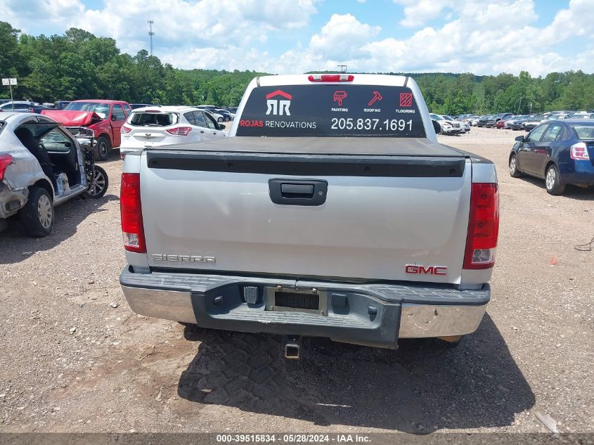 2012 GMC Sierra 1500 K1500 Sle VIN: 3GTP2VE72C6252117 Lot: 39515834