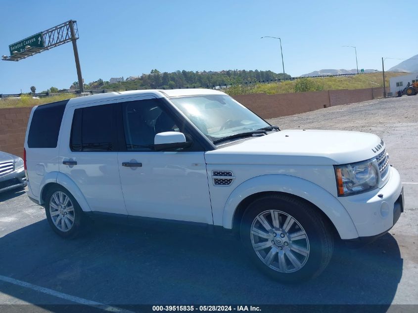 2013 Land Rover Lr4 VIN: SALAG2D4XDA665408 Lot: 39515835