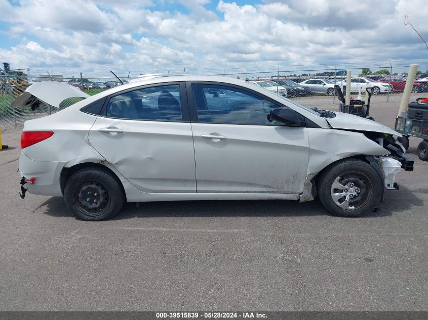 2016 Hyundai Accent Se VIN: KMHCT4AE7GU961506 Lot: 39515839