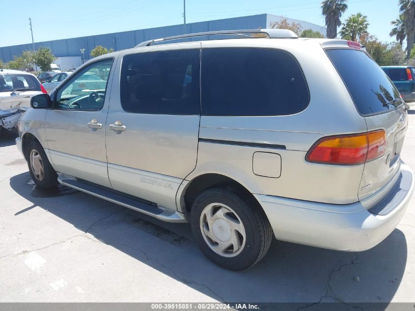 2000 Toyota Sienna Xle VIN: 4T3ZF13C3YU293210 Lot: 39515851