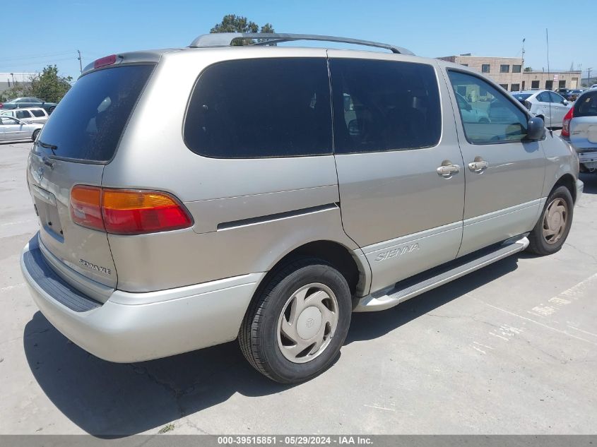 2000 Toyota Sienna Xle VIN: 4T3ZF13C3YU293210 Lot: 39515851