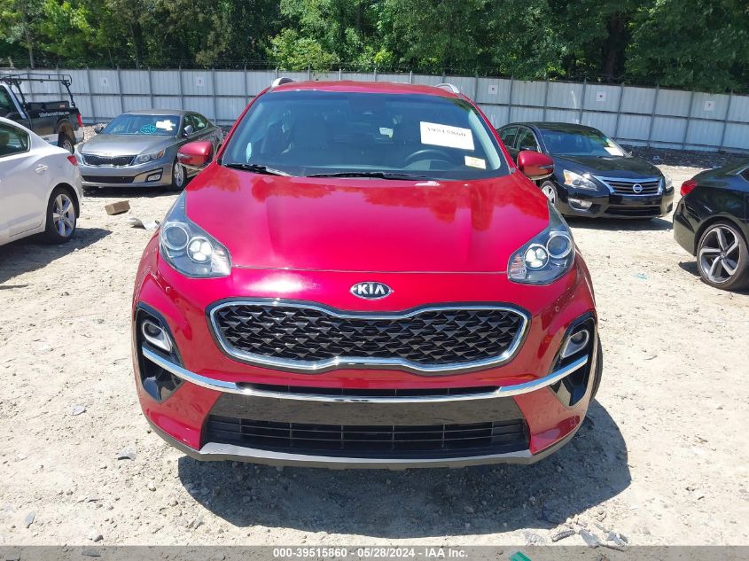 2021 Kia Sportage Ex VIN: KNDPN3AC1M7855605 Lot: 39515860