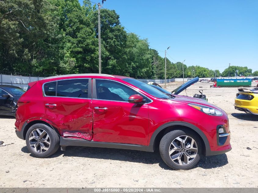 2021 Kia Sportage Ex VIN: KNDPN3AC1M7855605 Lot: 39515860