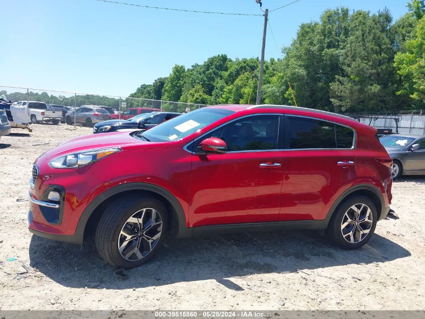 2021 Kia Sportage Ex VIN: KNDPN3AC1M7855605 Lot: 39515860