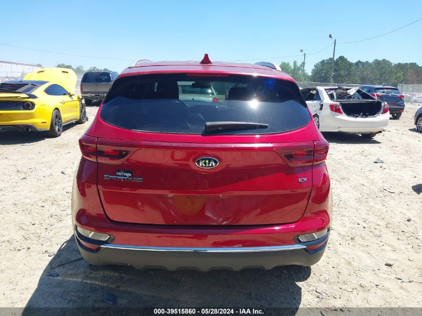 2021 Kia Sportage Ex VIN: KNDPN3AC1M7855605 Lot: 39515860