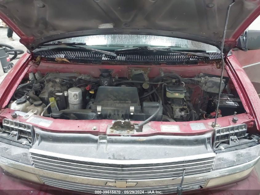 1995 Chevrolet Astro VIN: 1GNEL19W7SB267015 Lot: 39515870