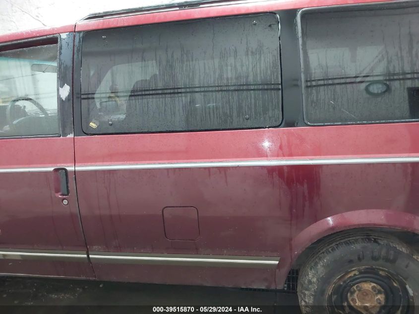 1995 Chevrolet Astro VIN: 1GNEL19W7SB267015 Lot: 39515870