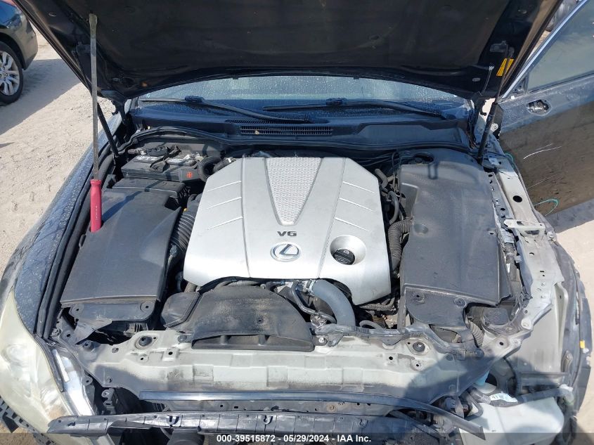 2010 Lexus Is 350 VIN: JTHBE5C2XA5025205 Lot: 39515872