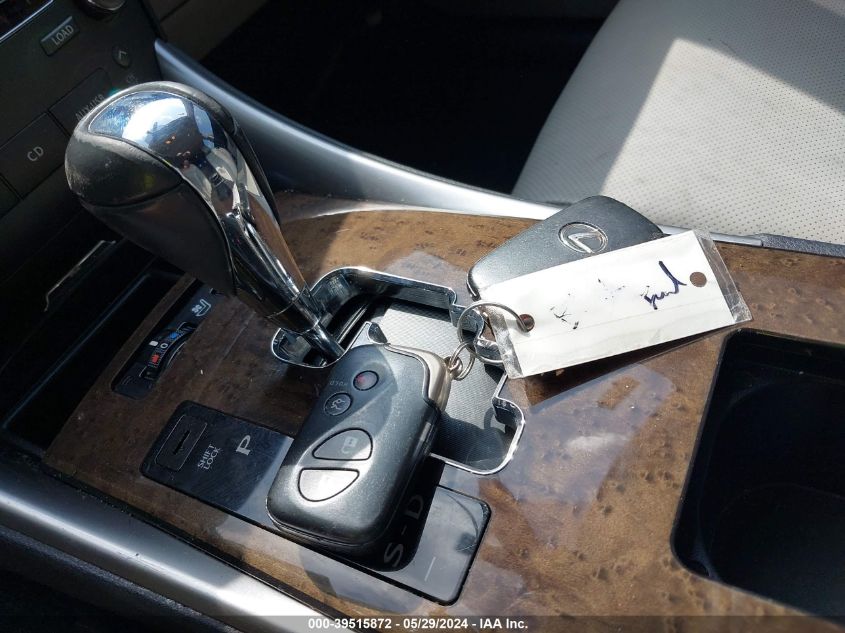 2010 Lexus Is 350 VIN: JTHBE5C2XA5025205 Lot: 39515872