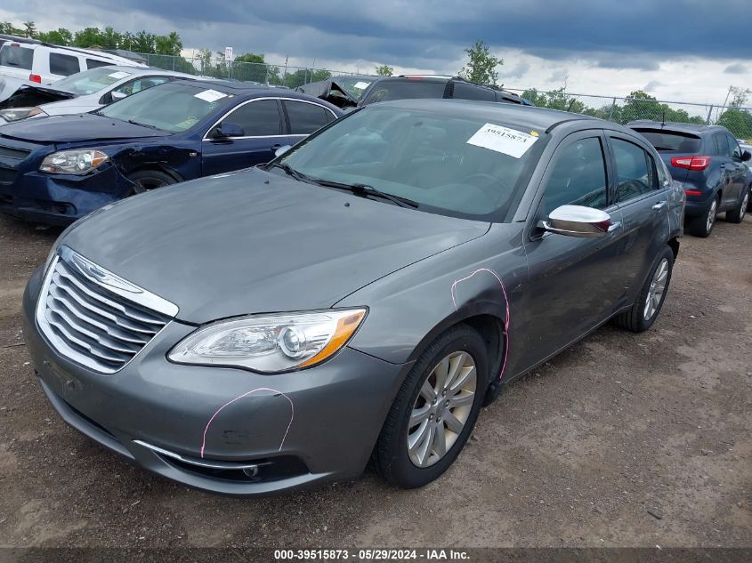 2013 Chrysler 200 Limited VIN: 1C3CCBCG0DN550045 Lot: 39515873