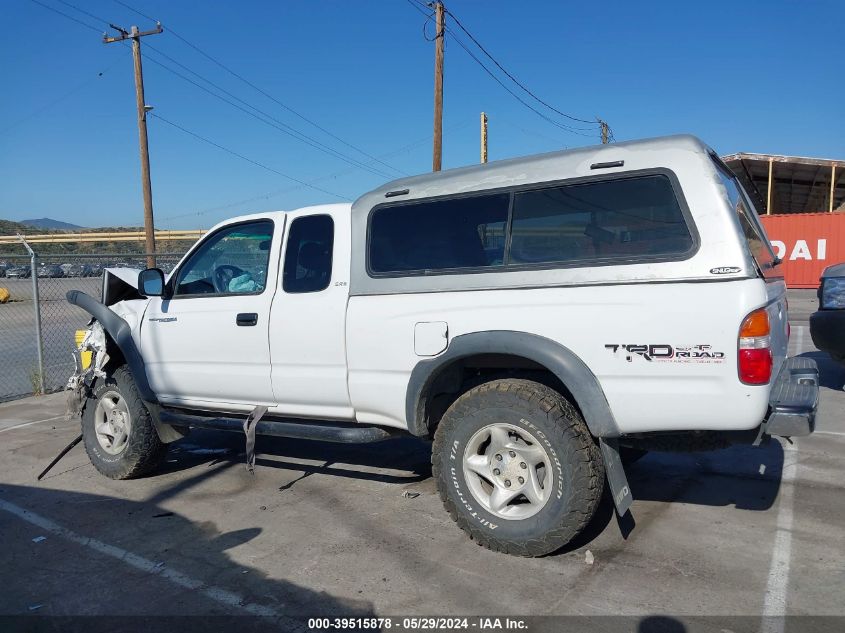 2001 Toyota Tacoma Base V6 VIN: 5TEWN72N81Z728406 Lot: 39515878