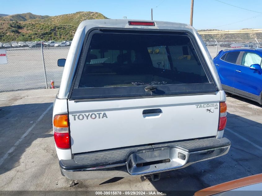 2001 Toyota Tacoma Base V6 VIN: 5TEWN72N81Z728406 Lot: 39515878