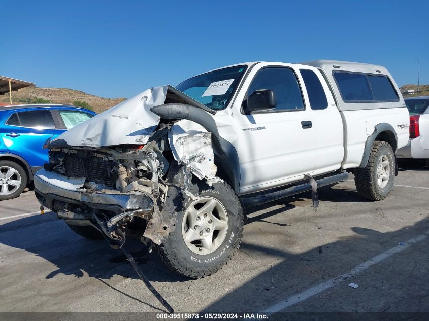 2001 Toyota Tacoma Base V6 VIN: 5TEWN72N81Z728406 Lot: 39515878