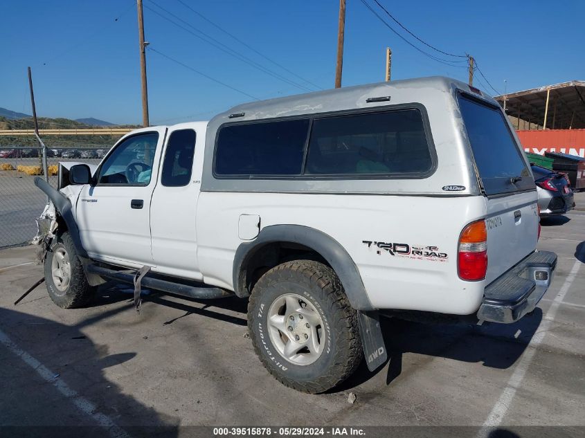 2001 Toyota Tacoma Base V6 VIN: 5TEWN72N81Z728406 Lot: 39515878