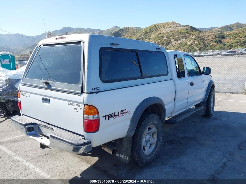 2001 Toyota Tacoma Base V6 VIN: 5TEWN72N81Z728406 Lot: 39515878